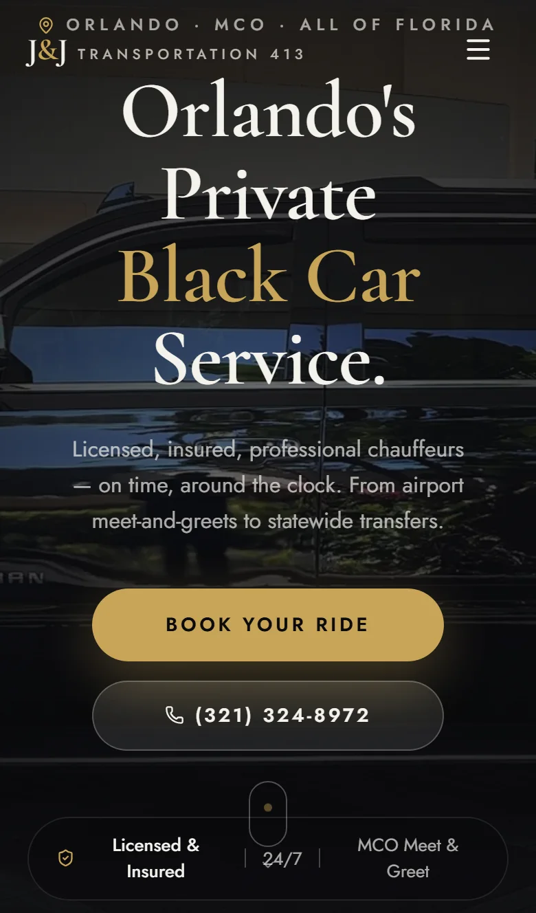JJ Transportation 413 — mobile view